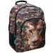 Zaino scolastico con motivo di leone di Animal Planet, 33x16x45 cm