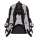 Zaino scolastico grigio a quattro scomparti St.Right Paws, 40x28x18cm