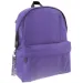 Zaino scolastico viola arrotondato a quattro scomparti, 32x17x42cm.