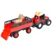 ABC Massey trattore per il trasporto di animali con cavallo - Simba Toys immagine 2