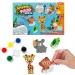 Animal Plaster: Set di stampaggio e pittura con animali e unicorni in diverse varianti 1 pz immagine 2