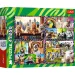 Animali divertenti puzzle 4x250 pezzi - Trefl