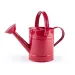Annaffiatoio in metallo retro rosso - Woodyland immagine 1