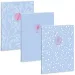 Ars Una: Soft Touch Azzurro Cielo Primavera quaderno a righe extra con clip A/4
