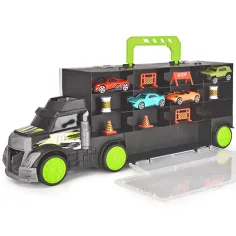 Auto da trasporto portatile con macchinine 43cm - Dickie Toys immagine 2