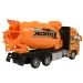 Auto in lega: Camion betoniere con ruote a sbalzo con luce e suono in due varianti 19cm 1pz immagine 10
