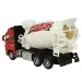 Auto in lega: Camion betoniere con ruote a sbalzo con luce e suono in due varianti 19cm 1pz immagine 4