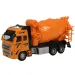 Auto in lega: Camion betoniere con ruote a sbalzo con luce e suono in due varianti 19cm 1pz immagine 7