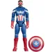 Avengers Titan Hero: Captain America action figure da 29 cm - Hasbro immagine 2