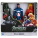 Avengers Titan Hero: Doomsday Doctor Doom, Capitan America e Torcia Umana, set di action figure da 29 cm – Hasbro immagine 1
