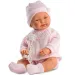 Bambola femmina neonata in abito rosa 45cm