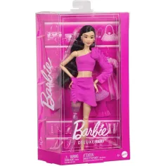 Barbie: Amiche alla moda - Bambola dai capelli neri - Mattel immagine 1