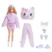 Barbie: Cutie Reveal sorpresa bambola - Gatto - Mattel immagine 2
