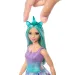 Barbie Dreamtopia: Bambola unicorno in abito blu-viola - Mattel immagine 2