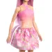 Barbie Dreamtopia: Bambola unicorno in abito rosa - Mattel immagine 4