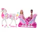 Barbie Schiaccianoci - Set Slitta Innevata con Cavallo - Mattel immagine 1
