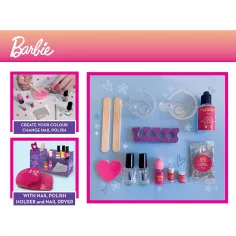 Barbie Studio magico per unghie cambia-colore - Lisciani immagine 2