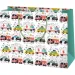 Borsa regalo grande con motivo di ambulanza, polizia e pompiere 33x26,7x13,7cm