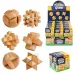 Brain Quest rompicapo in legno in diverse varianti 1pz immagine 1