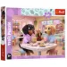 Cani Dachshund in un Caffè Puzzle da 300 Pezzi - Trefl immagine 1