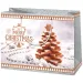 Cardex: Sacchetto regalo medio di Natale con motivo di pan di zenzero 17x10x23cm