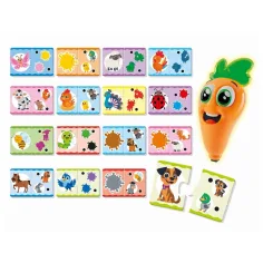 Carotina baby: La fattoria – gioco per lo sviluppo delle abilità con penna interattiva - Lisciani immagine 2