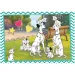 Disney Classici 101 Dalmata e Aristogatti puzzle Supercolor 2x60 pezzi - Clementoni immagine 3