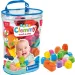 Clemmy: Blocchi da costruzione morbidi e colorati per bambini set da 40 pezzi - Clementoni immagine 1