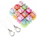 Clickeez: Gioco antistress 12 pezzi - 3ª serie immagine 4