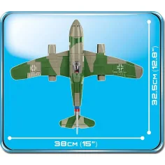 COBI: Gioco di costruzione aereo Messerschmitt Me 262 A-1a (5721) immagine 5