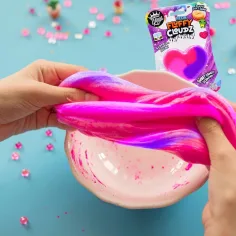 Compound Kings Neon Fluffy Cloudz nuvola slime profumata - Cuore di caramella immagine 2