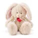 Coniglio di peluche cremoso 36cm - Lumpin