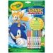 Crayola: Sonic, il libro da colorare e attività del riccio