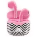 Auricolari Bluetooth rosa senza fili Barbie - Lisciani immagine 2