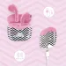Auricolari Bluetooth rosa senza fili Barbie - Lisciani immagine 3