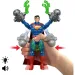 DC Action Figure - Figura interattiva di Superman 17cm - Mattel immagine 4