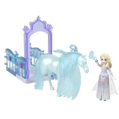 Disney Principesse: Frozen 2 mini Elsa reggia dei cavalli - Mattel immagine 2