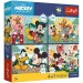 Disney Topolino e i suoi amici – puzzle Premium Plus Kids da 4 x 88 pezzi – Trefl immagine 1