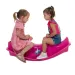 Dondolo rosa 100cm immagine 2