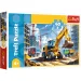 Escavatore e pala trattore puzzle da 60 pezzi - Trefl immagine 1