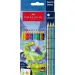Faber-Castell: Set di matite colorate Grip con dinosauri 10+3 pezzi immagine 1
