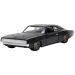 Fast & Furious: Dom Toretto Dodge Charger R/T 1970 & Dodge Charger Widebody 1968 auto in metallo 2 pezzi confezione scala 1/32 13cm - Jada Toys immagine 6