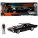 Fast & Furious: modello auto in metallo 1970 Dodge Charger con figura Dom 1/24 - Simba Toys immagine 1