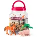 Faunica: Set di giochi animali della fattoria in secchio - Woodyland immagine 1
