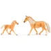 Faunica: Set di gioco con 3 figure di cavalli da fattoria – Woodyland immagine 3