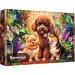 Flamingo by puzzle Cani nella serra 600 pezzi puzzle - Trefl