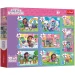 Gabi casa delle bambole 10in1 puzzle set - Trefl