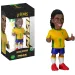 Giocatore di calcio action figure, 12 cm - World Cup Legends Brasile Ronaldinho con maglia numero 10 immagine 1