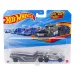 Hot Wheels: Camioncino Semi Twin Mill grigio 1/64 – Mattel