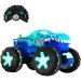 Hot Wheels Monster Trucks: Auto mostruoso interattivo Mega Wrex radiocomandato - Mattel immagine 2